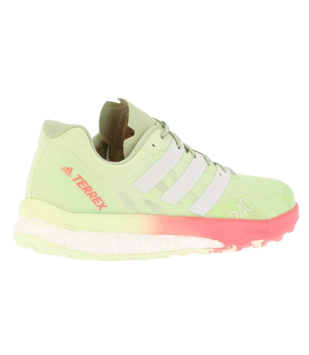 Chaussures Course À Pied Terrex Speed Ultra Trail Homme Vert Citron Rose Blanc Adidas-2