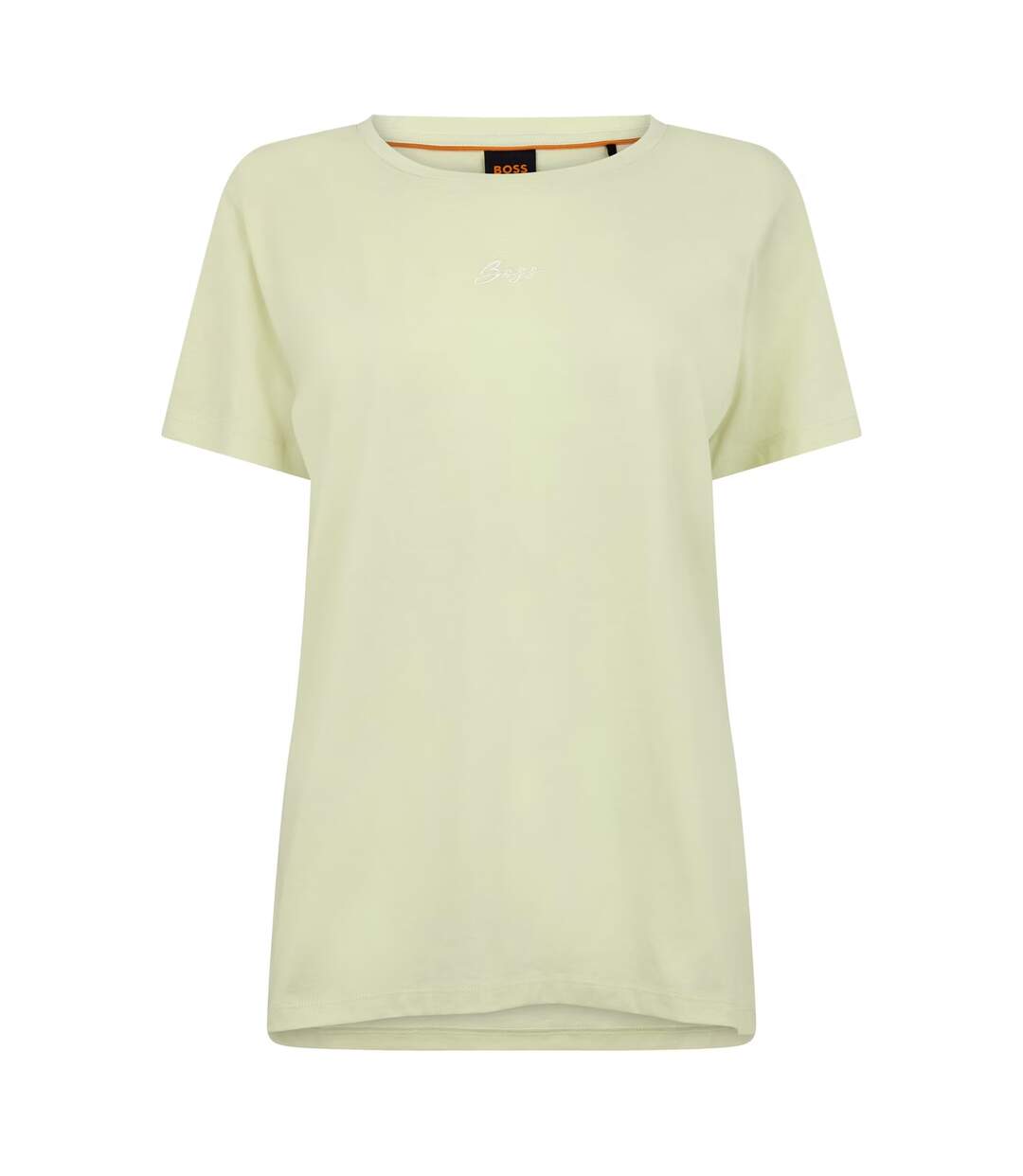 T-shirt Motif/style Logo Brodé Femme Vert Boss-2