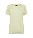 T-shirt Motif/style Logo Brodé Femme Vert Boss-2