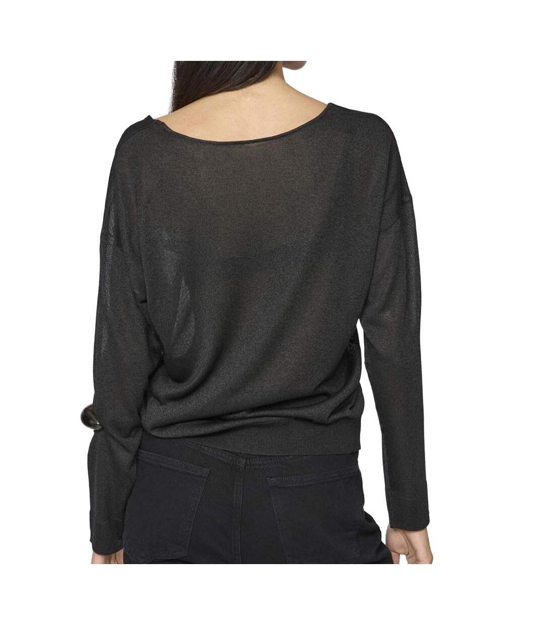 Pull noir femme vila novy-2