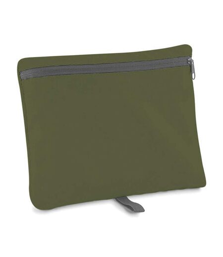 BagBase Packaway Barrel Bag/Duffel Water Resistant Travel Bag (8 Gallons) (Olive Green / Black) (One Size) - UTRW2577