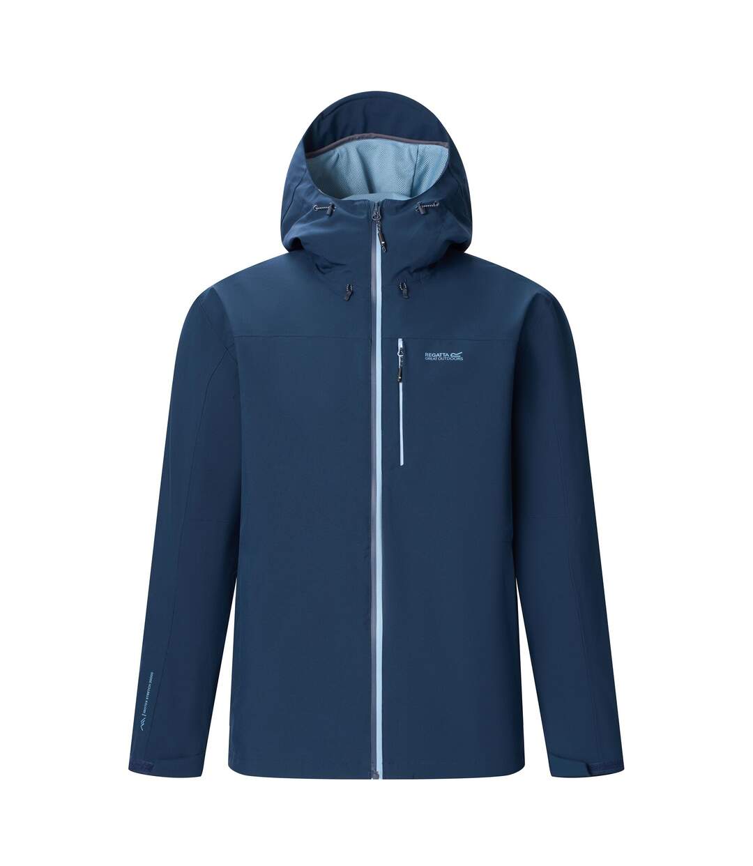 Veste Imperméable À Capuche Birchdale Homme Vieux Bleu Bleu Marine Regatta-2