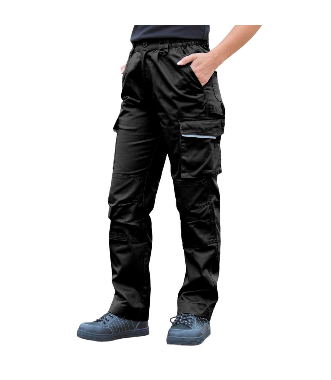 Pantalon de travail action femme noir WORK-GUARD by Result-2