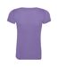 Just Cool Womens/Ladies Sports Plain T-Shirt (Digital Lavender)