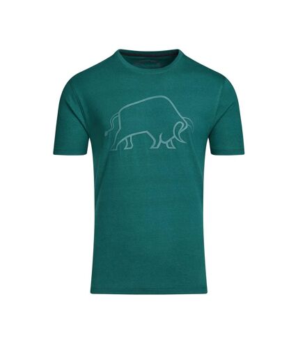 T-shirt high build homme forêt Raging Bull