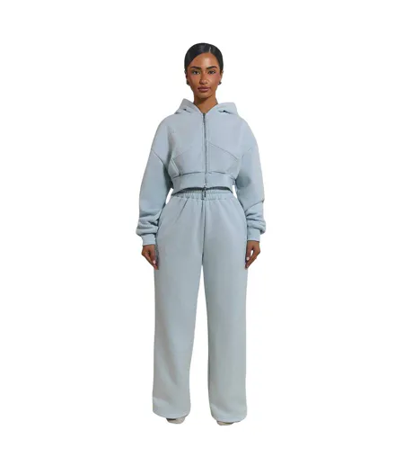 Veste À Capuche Classics Femme Bleu Clair Mars The Label