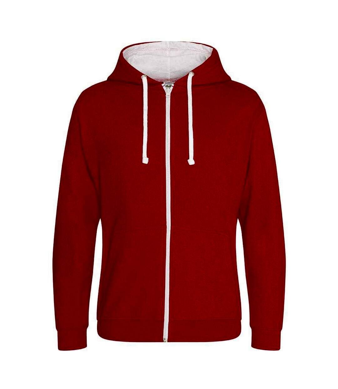 Mens varsity full zip hoodie Awdis