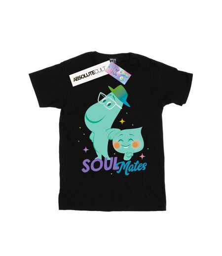 Disney Femme/Les femmes Soul Joe and 22 Soulmates T-Shirt Boyfriend en coton (Noir) - UTBI49118