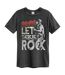 Amplified - T-shirt LET THERE BE ROCK - Adulte (Anthracite) - UTGD930