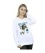 Disney Sweatshirt Lightyear Buzz Run To Action - Femmes/Ladies (Blanc) - UTBI25170-2