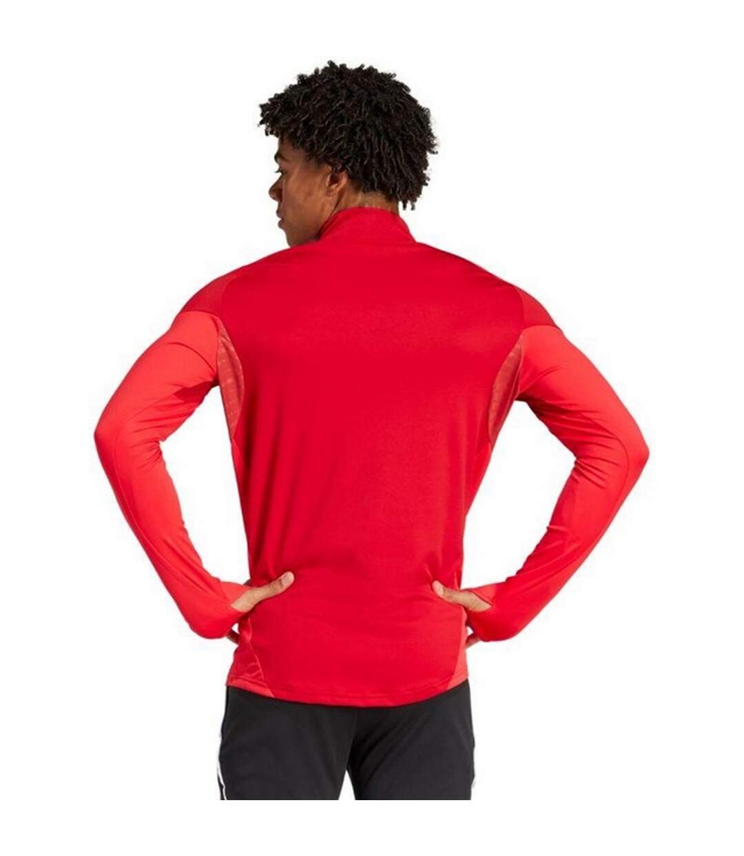 Haut Entraînement Tiro Competition Homme Rouge Adidas-3