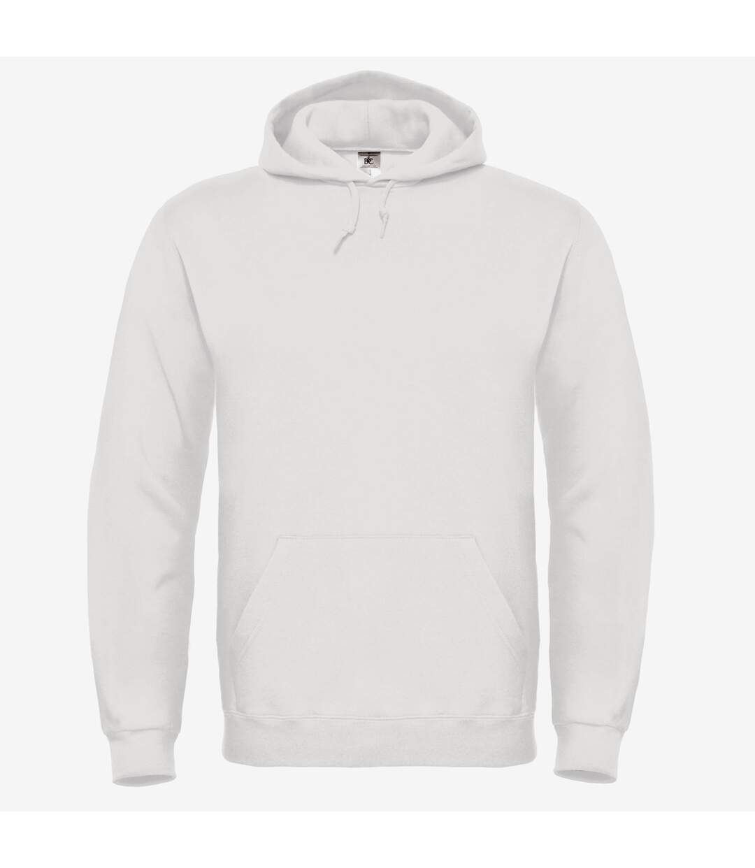 Sweatshirt à capuche femme blanc B&C