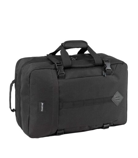 Travel Backpack One Size Black Charcoal Marl Firetrap