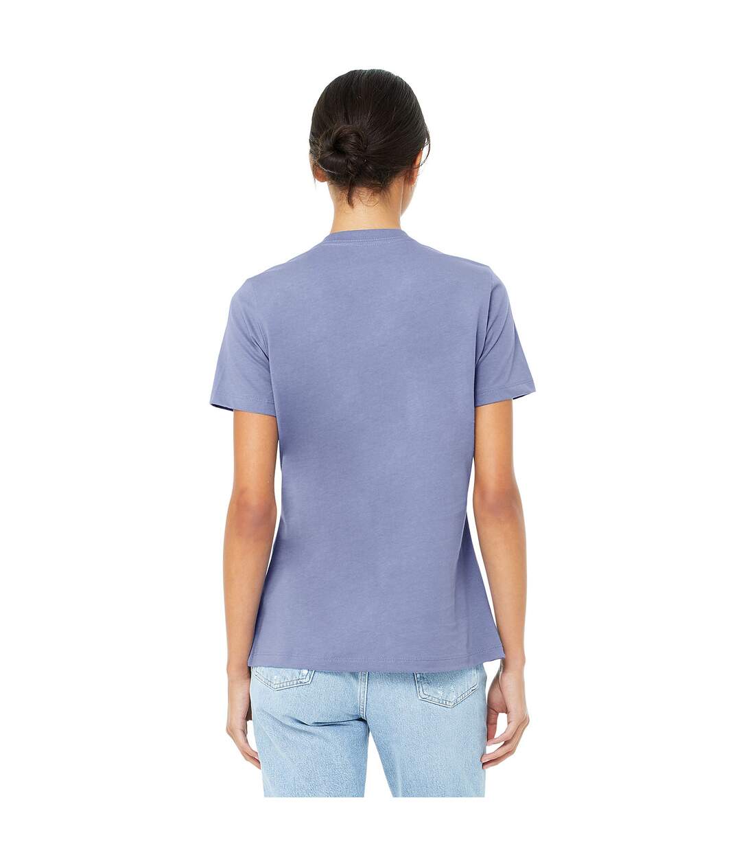 T-shirt femme bleu sarcelle Bella + Canvas-1