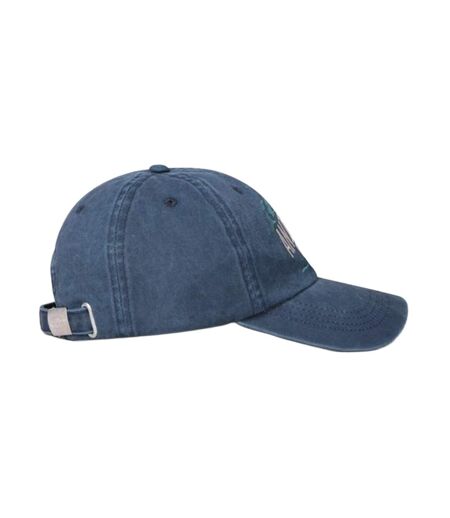 Bude Established Baseball Cap Navy Animal