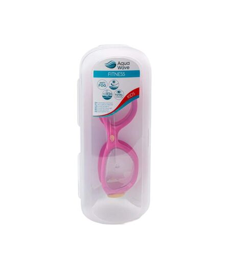 Lunettes De Natation Shelly Enfant Rose Jaune Transparent Aquawave
