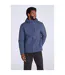 Veste Softshell Uni À Capuche Ajustable Et Doublure Duveteuse Charleston Homme Bleu Marine Mountain Warehouse-1