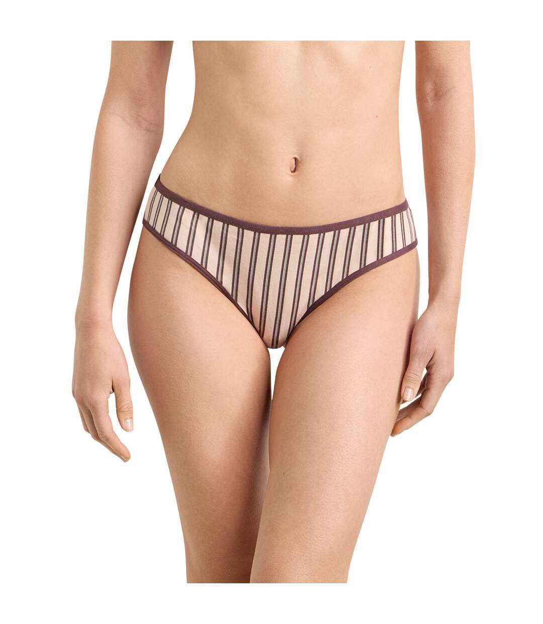 Tanga à rayures Dim x Inès de la Fressange-1