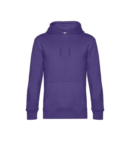 Mens King Hooded Sweater Violet B&C