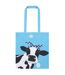 Tote Bag Motif/style Vache Taille Unique Ciel Noir Blanc Lazy Jacks-1