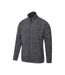 Mens snowdon ii full zip fleece jacket charcoal Mountain Warehouse