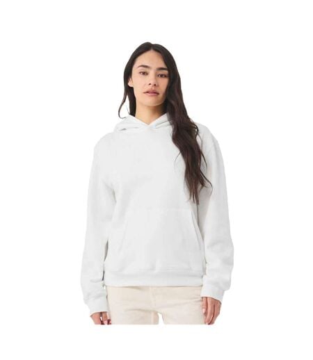 Sweat À Capuche Femme Blanc Bella + Canvas