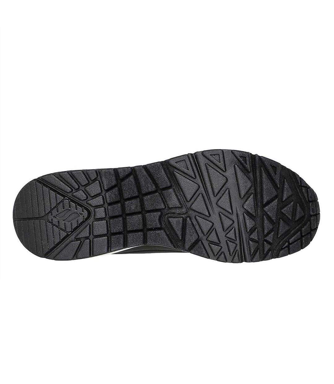 Baskets Uno Stand On Air Femme Noir Métallisé Skechers-4