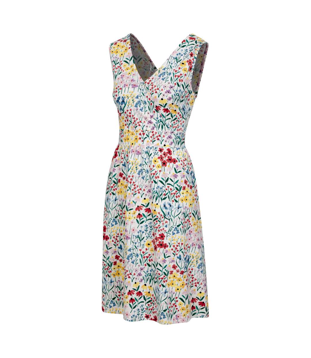 Womens/ladies newquay midi dress white Mountain Warehouse