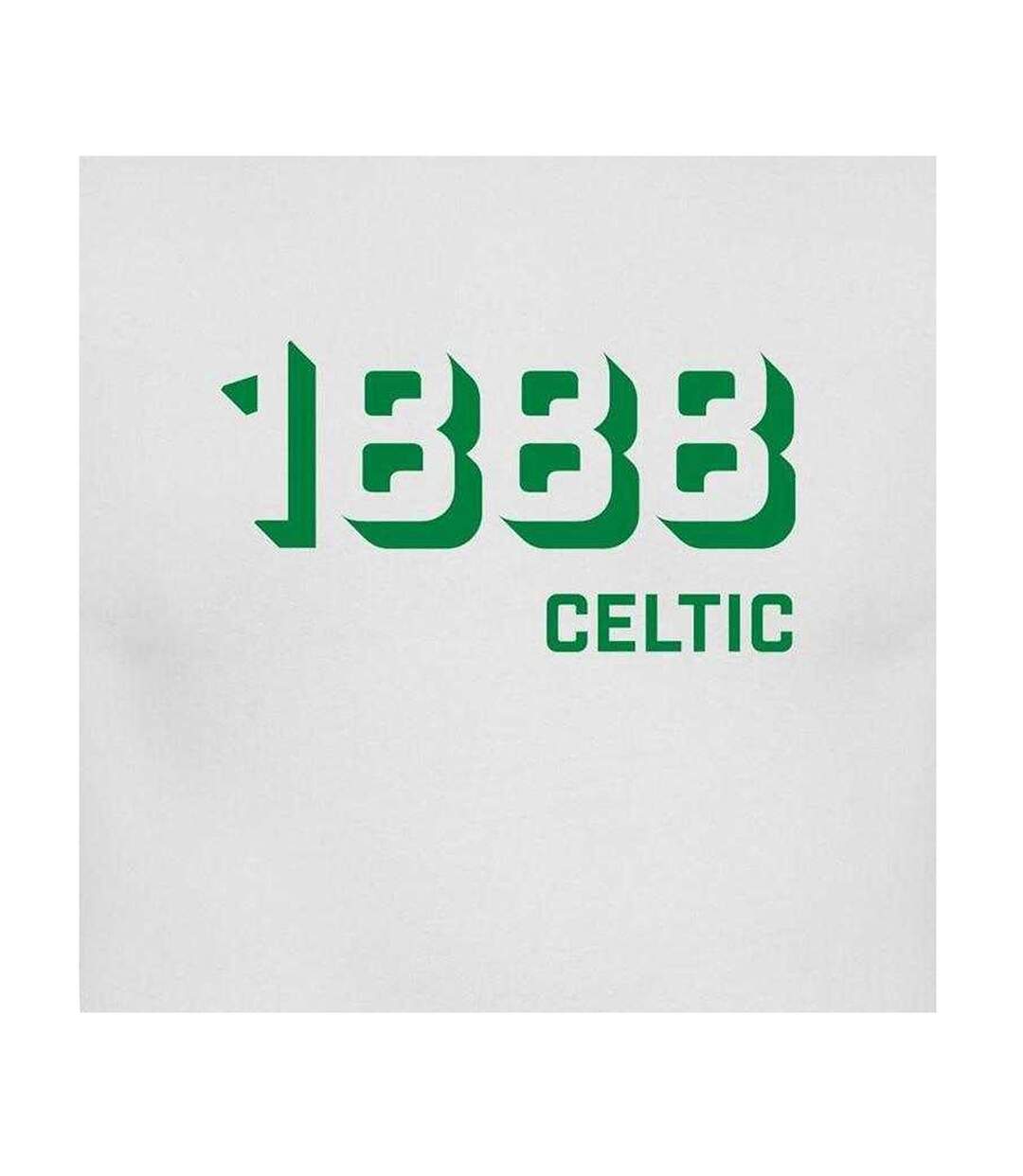 Unisex Adult 1888 Celtic T-shirt White AWD-3