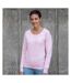 AWDis Hoods Womens/Ladies Girlie Fashion Sweatshirt (Baby Pink)