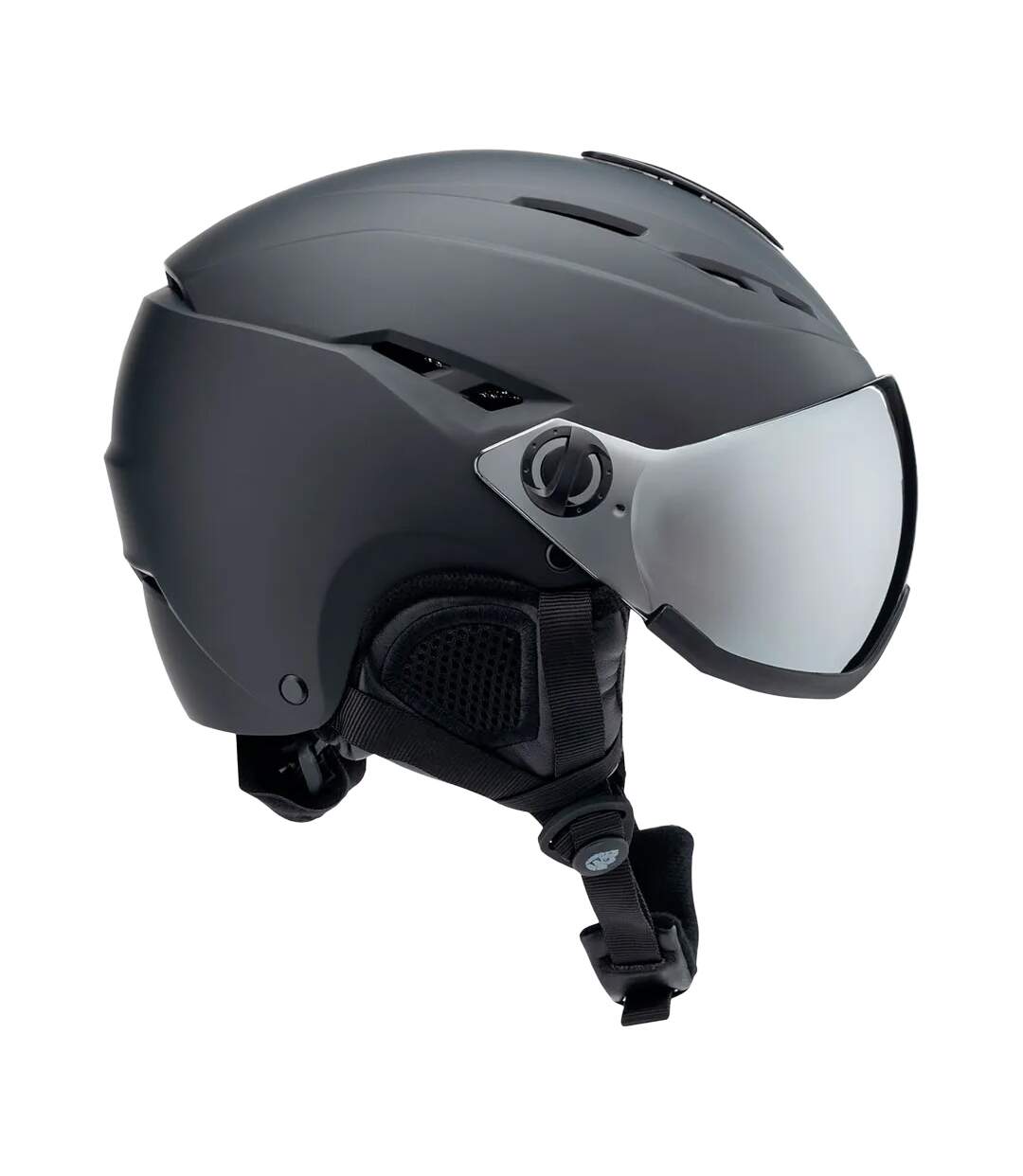 Unisex Adult Ibron Ski Helmet M Black Iguana-4