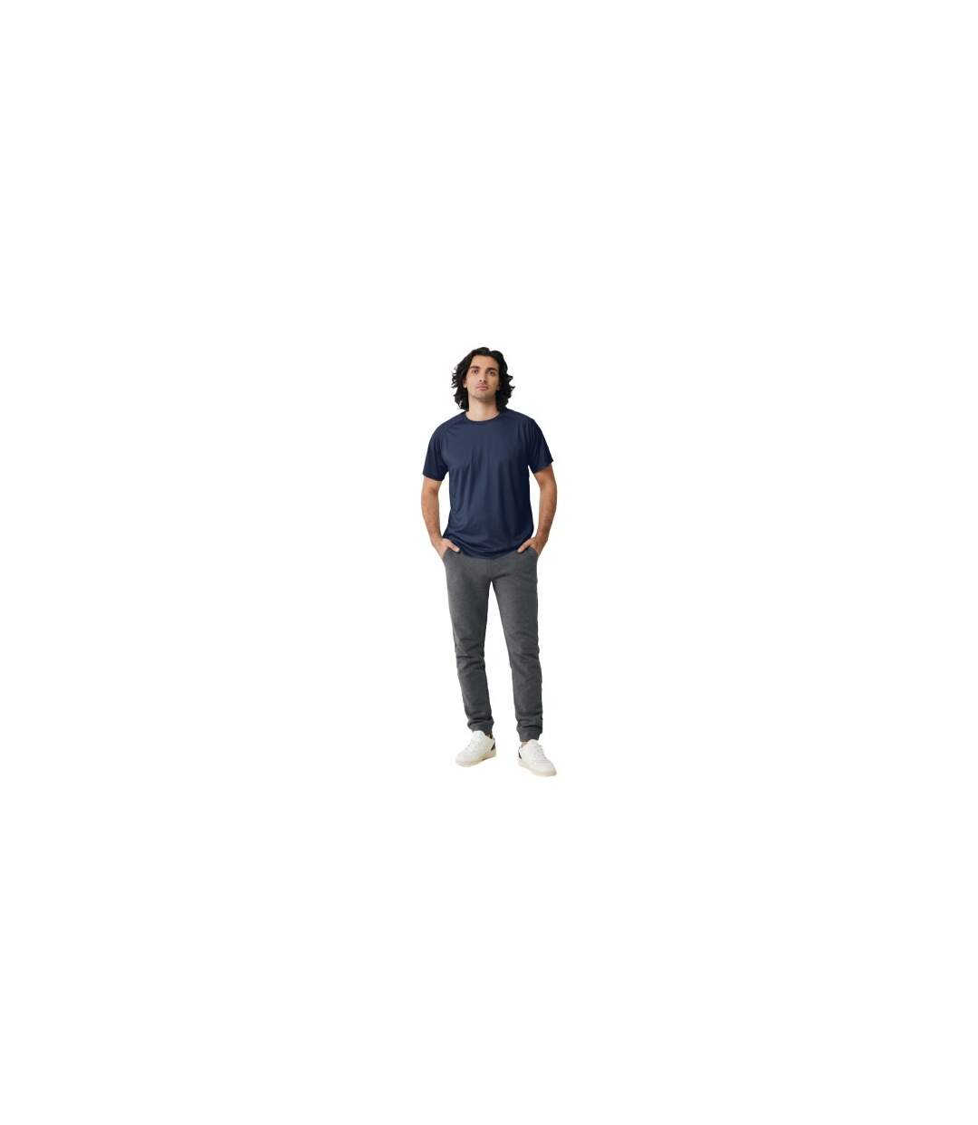 T-shirt Tikal Adulte Bleu Marine Iqoniq-1