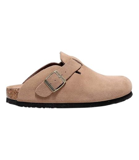 Chaussons Mules Homme Taupe Foncé Skechers