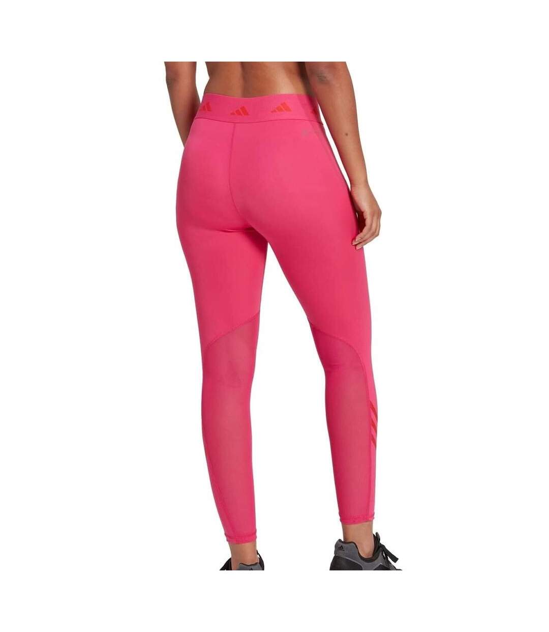 Legging Rose Femme Adidas Tf 3s - L