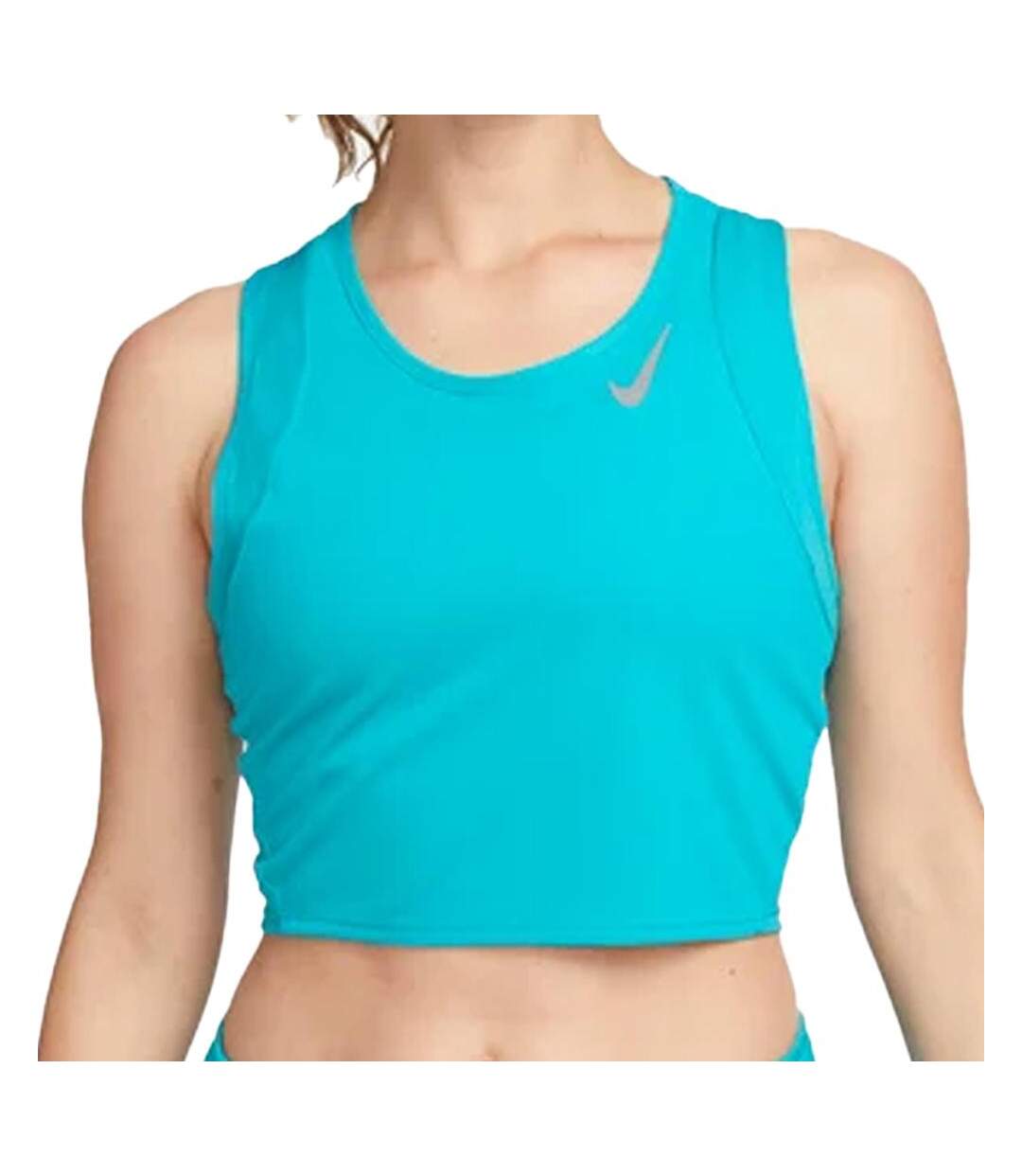 Débardeur Bleu Femme Nike Race - L-1