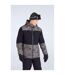 Blouson De Snowboard Cruise Homme Marron Kaki Animal-1