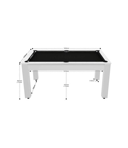 Billard convertible table 6 personnes Texas