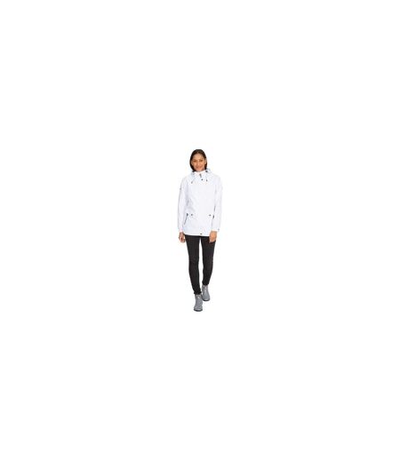 Veste Imperméable Unie Flourish Femme Blanc Trespass