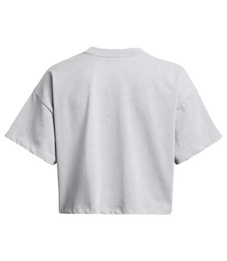 T-shirt court femme gris Under Armour