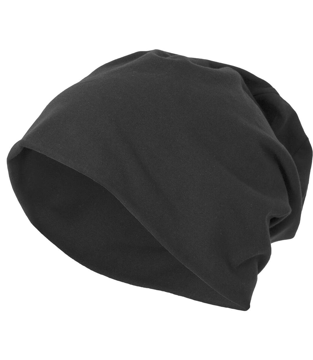 Jersey beanie charcoal Build Your Brand-1
