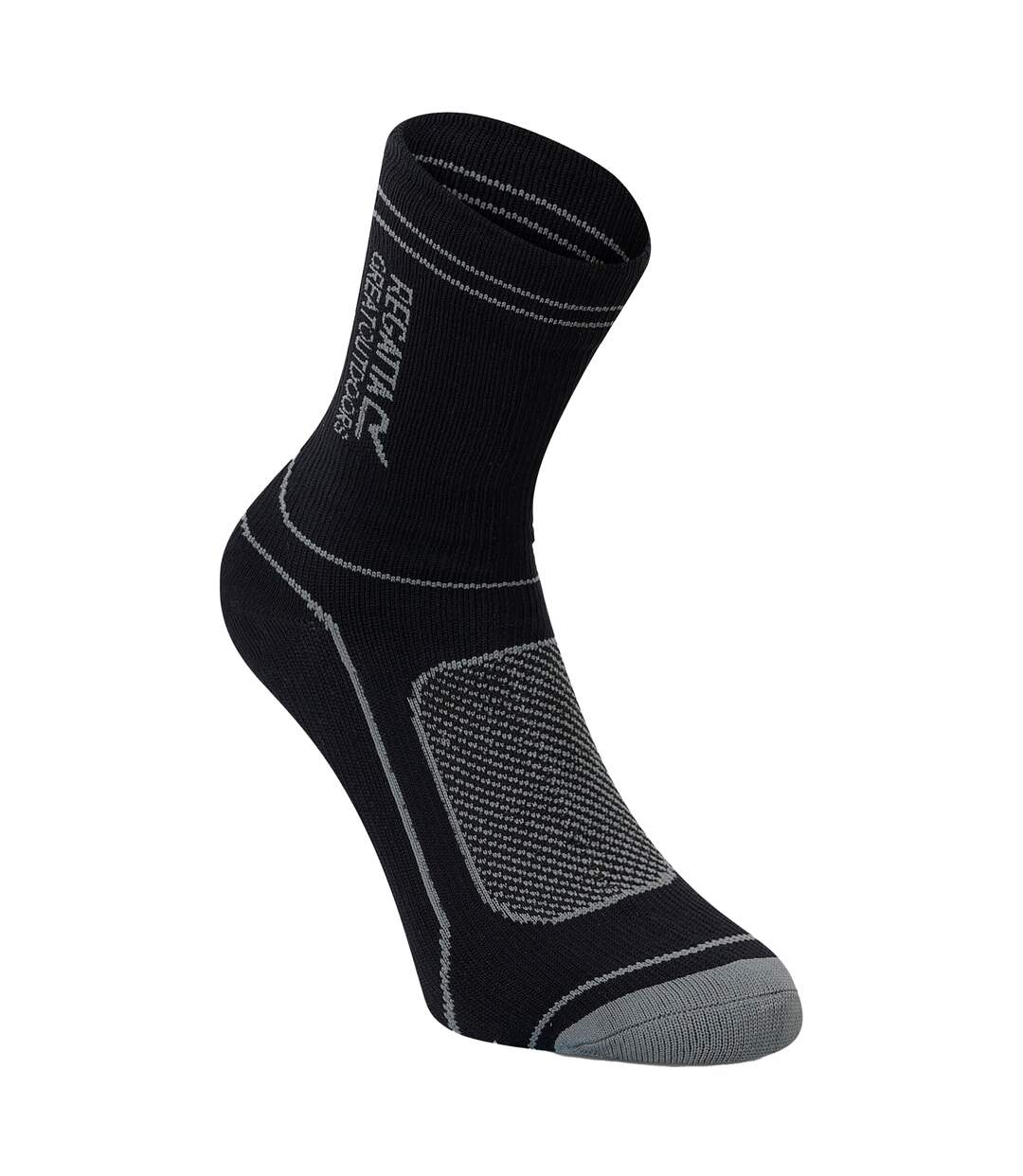 Chaussettes Adulte Noir Granite Regatta-2
