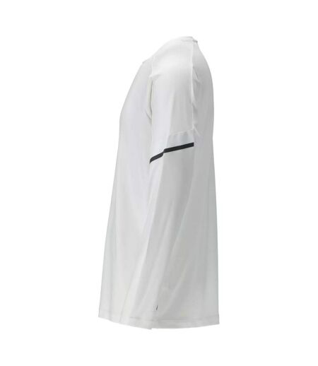 T-shirt Manches Longues Customised Homme Blanc Mascot