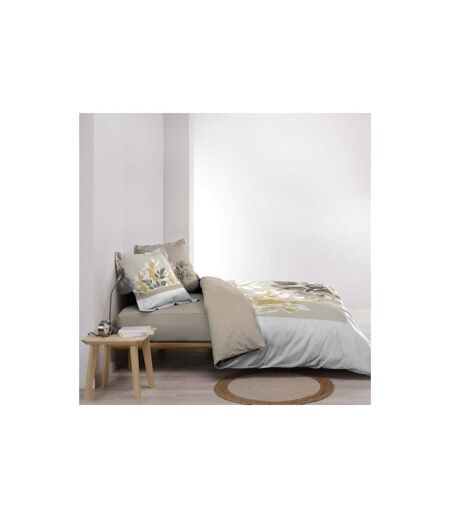 Parure de Lit 3 Pièces Enora 240x220cm Beige