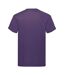 Mens Original T-shirt Purple Fruit Of The Loom-2