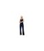 Womens/ladies Meera Flared Trousers Blue French Connection-1