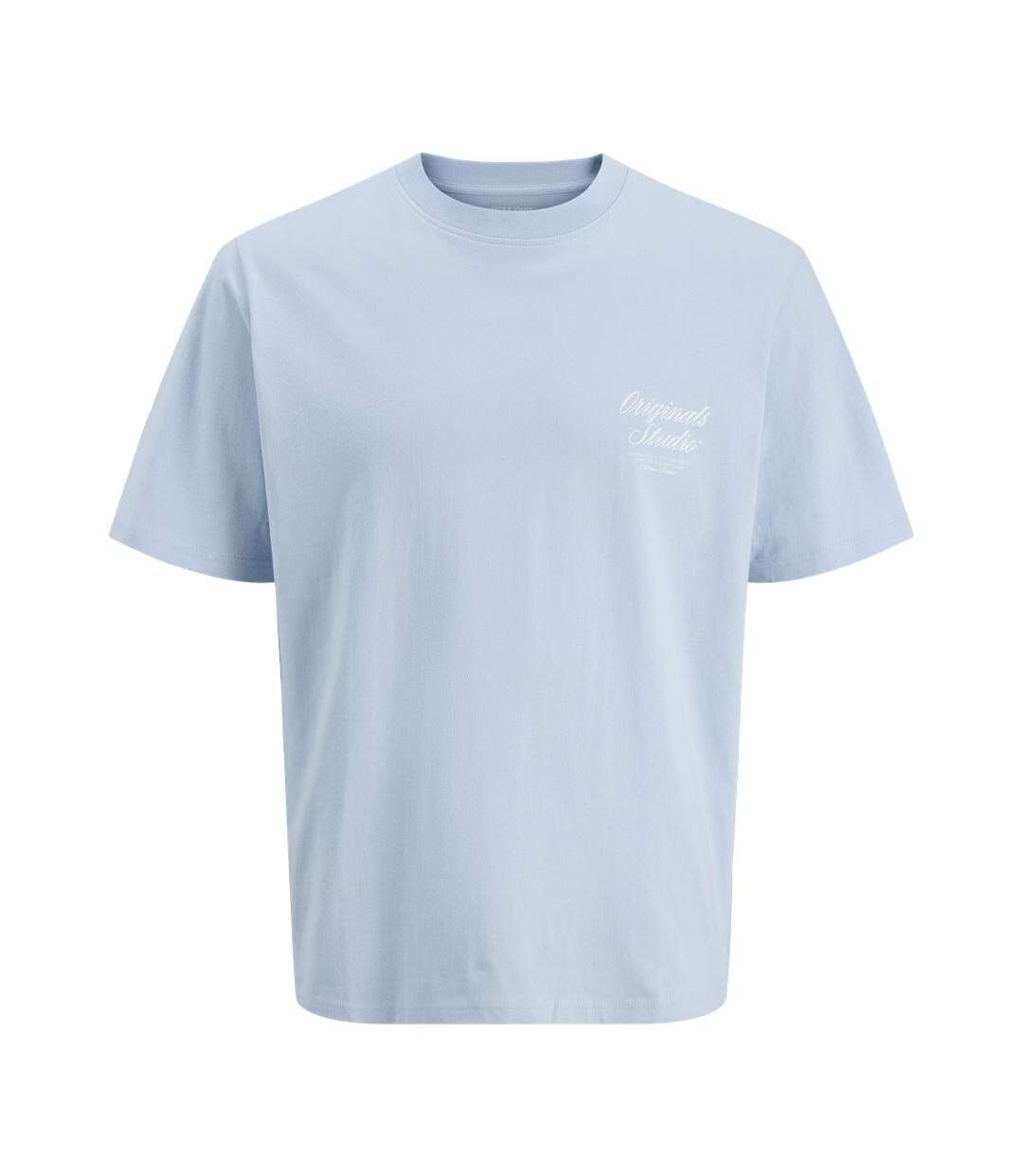 T-Shirt bleu homme jack & jones norrebro-1