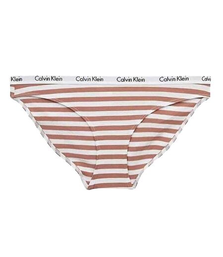 Culottes Femme Bleu Clair Blanc Marron Calvin Klein