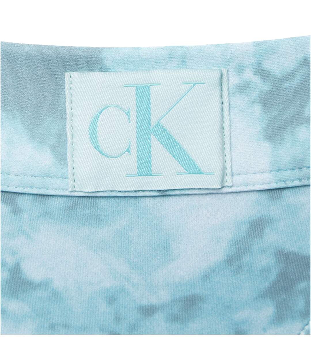 Bas De Maillot De Bain Motif/style Tie-dye Femme Bleu Calvin Klein-3
