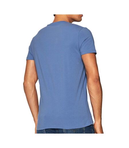 T-shirt Bleu Homme Pepe Jeans Original Stretch