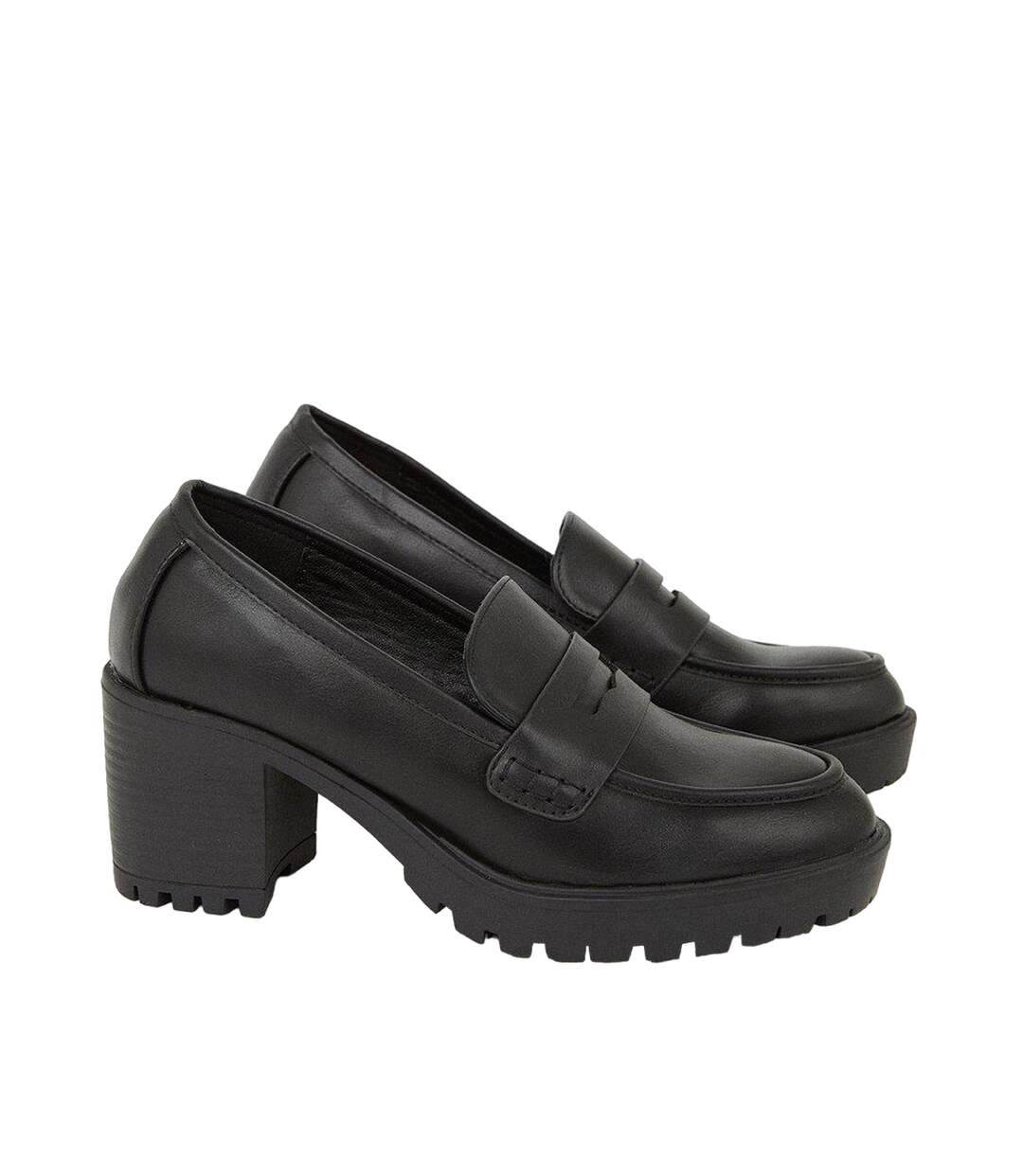 Mocassins lenny femme noir Dorothy Perkins-1